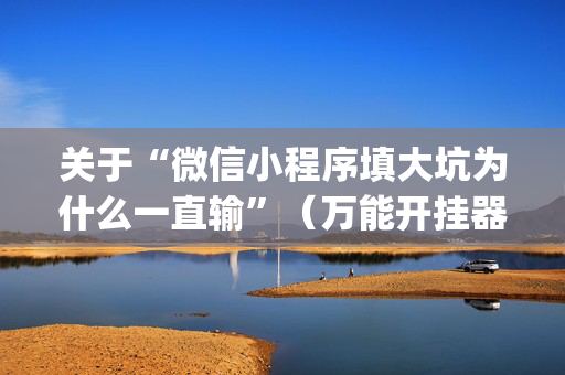 关于“微信小程序填大坑为什么一直输”（万能开挂器)