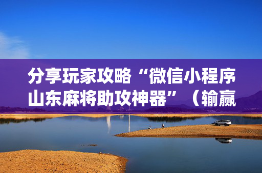 分享玩家攻略“微信小程序山东麻将助攻神器”（输赢规律)