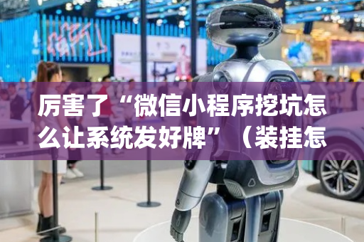 厉害了“微信小程序挖坑怎么让系统发好牌”（装挂怎么安装)