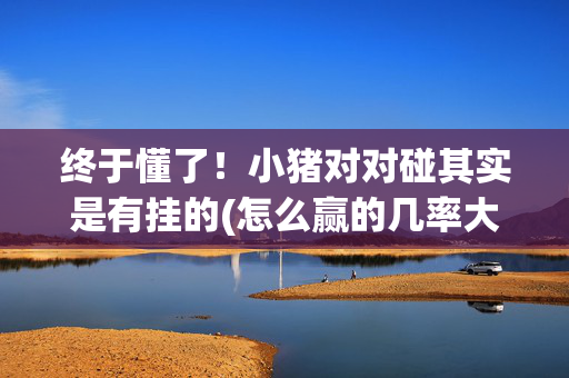 终于懂了！小猪对对碰其实是有挂的(怎么赢的几率大)