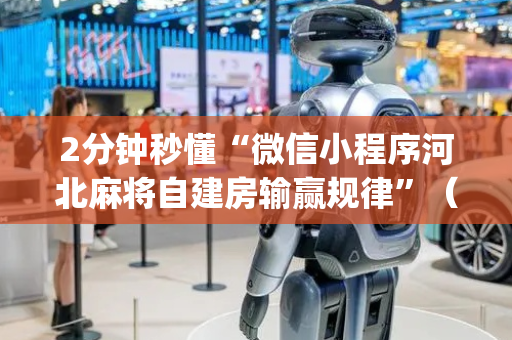 2分钟秒懂“微信小程序河北麻将自建房输赢规律”（外辅工具)