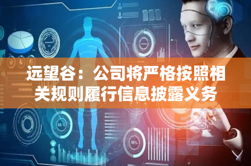 远望谷：公司将严格按照相关规则履行信息披露义务