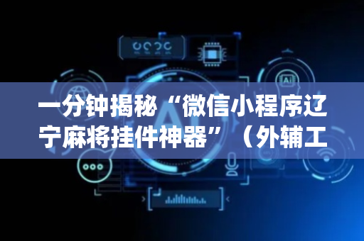一分钟揭秘“微信小程序辽宁麻将挂件神器”（外辅工具)