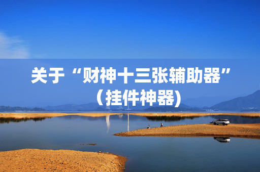 关于“财神十三张辅助器”（挂件神器)