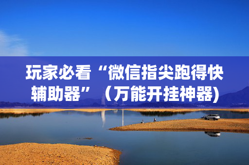 玩家必看“微信指尖跑得快辅助器”（万能开挂神器)