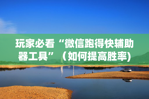 玩家必看“微信跑得快辅助器工具”（如何提高胜率)