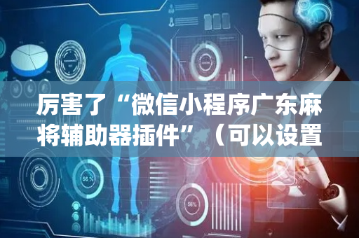 厉害了“微信小程序广东麻将辅助器插件”（可以设置输赢吗)