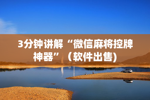 3分钟讲解“微信麻将控牌神器”（软件出售)