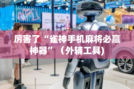 厉害了“雀神手机麻将必赢神器”（外辅工具)