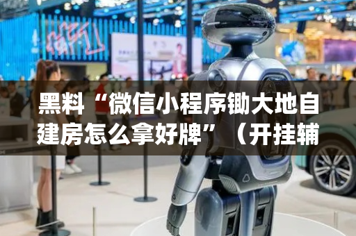 黑料“微信小程序锄大地自建房怎么拿好牌”（开挂辅助脚本)