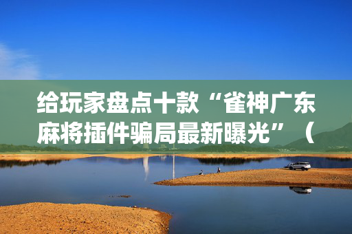 给玩家盘点十款“雀神广东麻将插件骗局最新曝光”（自建房怎么赢)