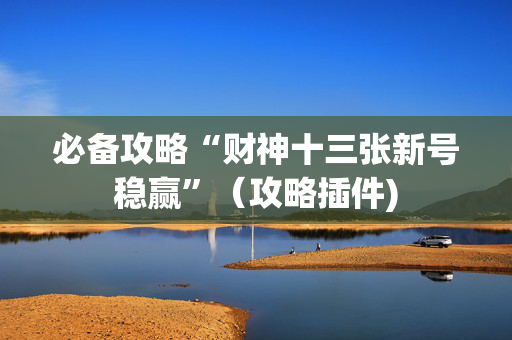 必备攻略“财神十三张新号稳赢”（攻略插件)