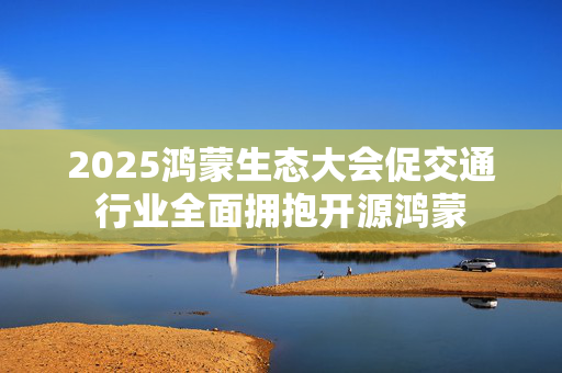 2025鸿蒙生态大会促交通行业全面拥抱开源鸿蒙