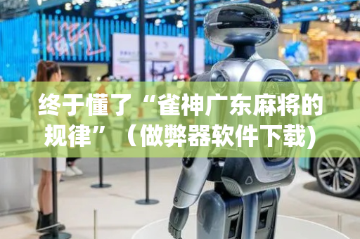 终于懂了“雀神广东麻将的规律”（做弊器软件下载)
