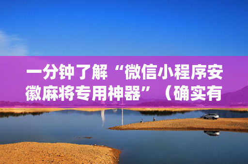一分钟了解“微信小程序安徽麻将专用神器”（确实有插件吗)