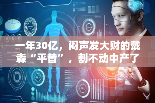 一年30亿，闷声发大财的戴森“平替”，割不动中产了？