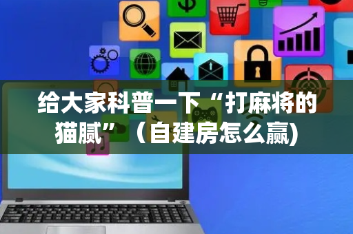 给大家科普一下“打麻将的猫腻”（自建房怎么赢)