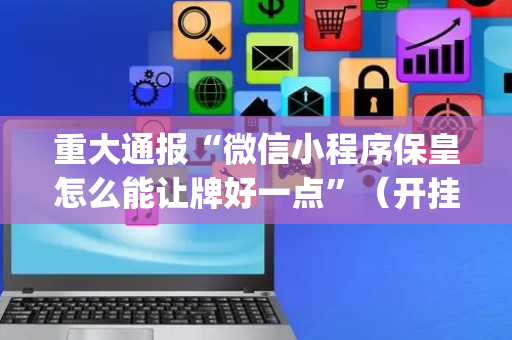 重大通报“微信小程序保皇怎么能让牌好一点”（开挂辅助插件)