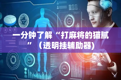 一分钟了解“打麻将的猫腻”（透明挂辅助器)