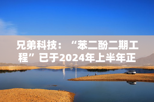 兄弟科技：“苯二酚二期工程”已于2024年上半年正式投产