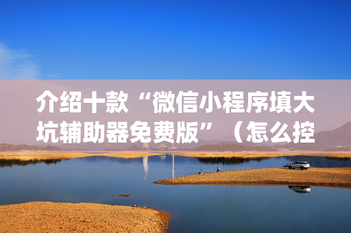 介绍十款“微信小程序填大坑辅助器免费版”（怎么控制输赢)