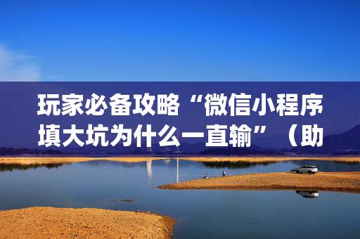 玩家必备攻略“微信小程序填大坑为什么一直输”（助赢神器购买)