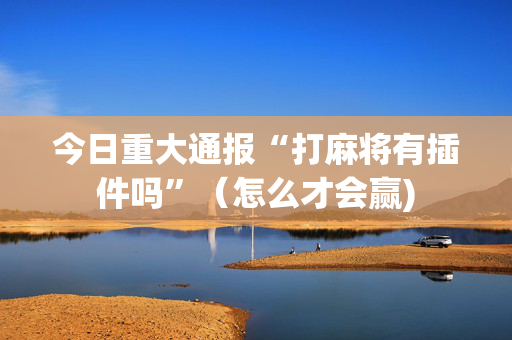 今日重大通报“打麻将有插件吗”（怎么才会赢)