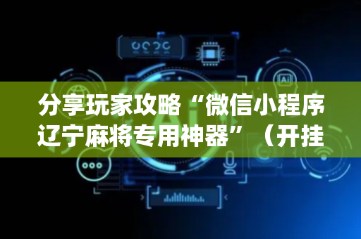 分享玩家攻略“微信小程序辽宁麻将专用神器”（开挂辅助器插件)