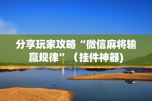 分享玩家攻略“微信麻将输赢规律”（挂件神器)