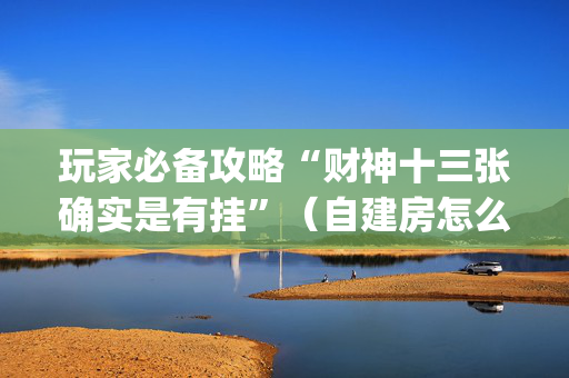 玩家必备攻略“财神十三张确实是有挂”（自建房怎么拿好牌)