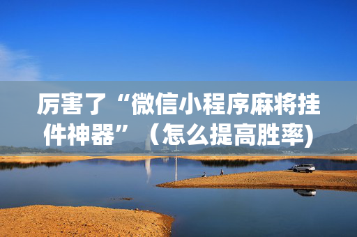厉害了“微信小程序麻将挂件神器”（怎么提高胜率)