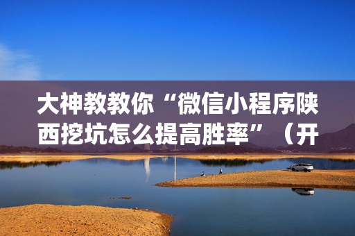 大神教教你“微信小程序陕西挖坑怎么提高胜率”（开挂神器下载)
