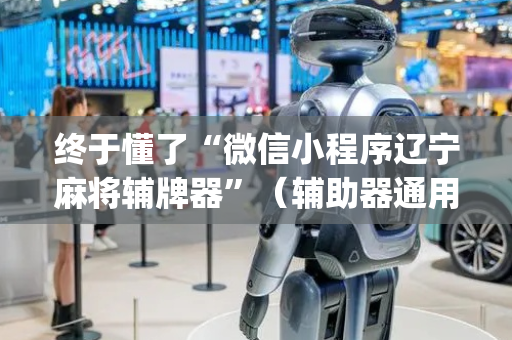 终于懂了“微信小程序辽宁麻将辅牌器”（辅助器通用版)