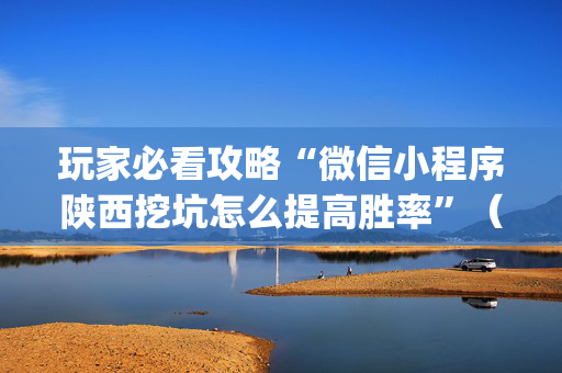 玩家必看攻略“微信小程序陕西挖坑怎么提高胜率”（软挂神器)