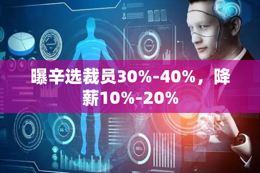 曝辛选裁员30%-40%，降薪10%-20%