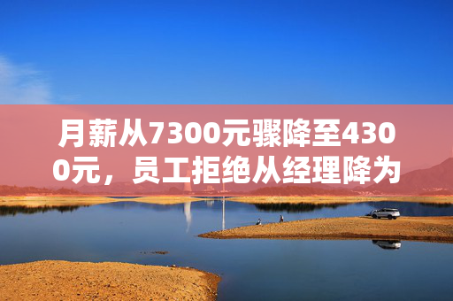 月薪从7300元骤降至4300元，员工拒绝从经理降为服务员被辞退，海南法院：公司违法，赔21万元