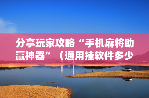 分享玩家攻略“手机麻将助赢神器”（通用挂软件多少钱)