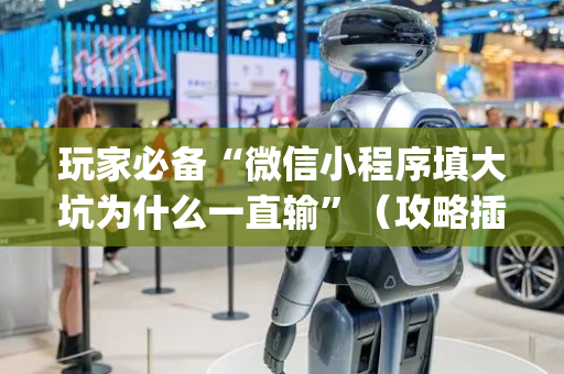 玩家必备“微信小程序填大坑为什么一直输”（攻略插件)