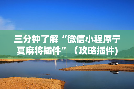 三分钟了解“微信小程序宁夏麻将插件”（攻略插件)
