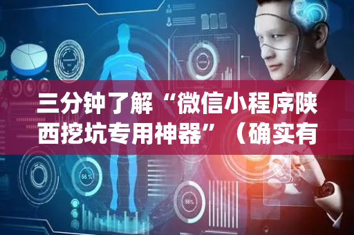 三分钟了解“微信小程序陕西挖坑专用神器”（确实有插件吗)