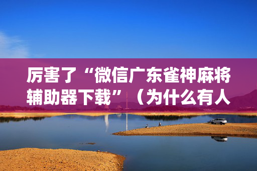 厉害了“微信广东雀神麻将辅助器下载”（为什么有人一直赢)