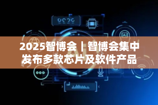 2025智博会｜智博会集中发布多款芯片及软件产品