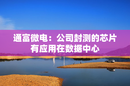 通富微电：公司封测的芯片有应用在数据中心