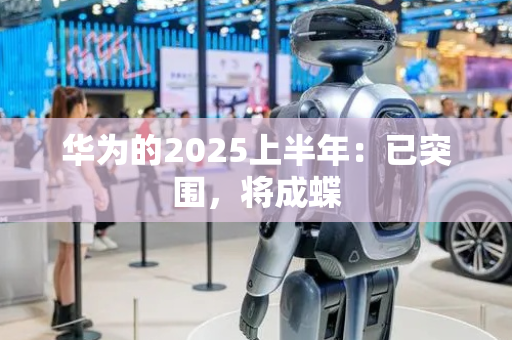 华为的2025上半年：已突围，将成蝶