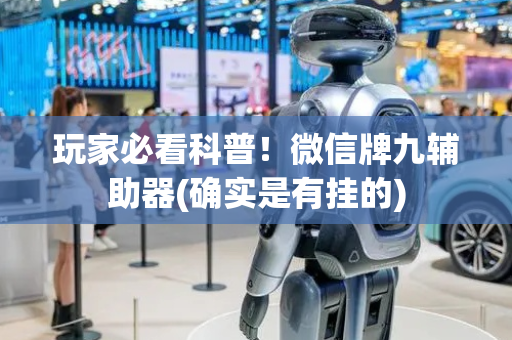 玩家必看科普！微信牌九辅助器(确实是有挂的)
