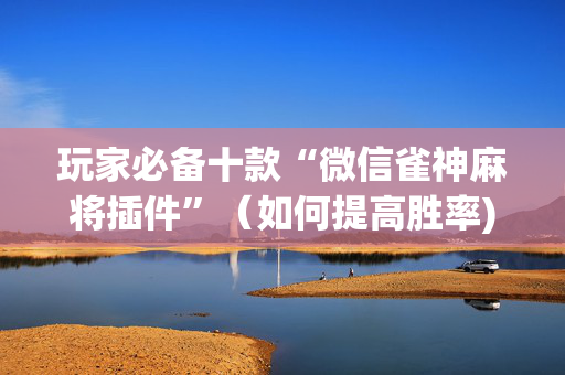 玩家必备十款“微信雀神麻将插件”（如何提高胜率)