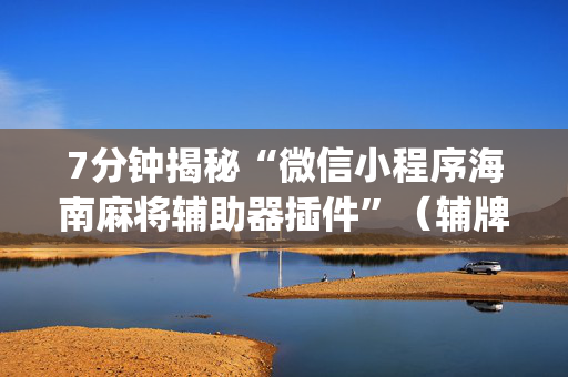 7分钟揭秘“微信小程序海南麻将辅助器插件”（辅牌器插件购买)