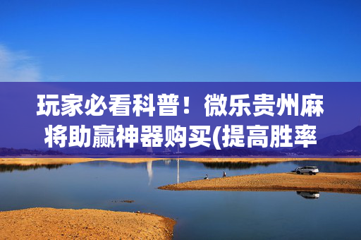 玩家必看科普！微乐贵州麻将助赢神器购买(提高胜率软件)