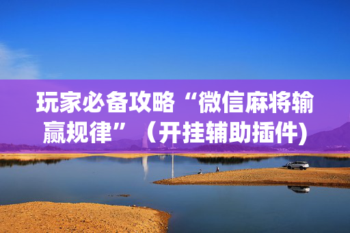 玩家必备攻略“微信麻将输赢规律”（开挂辅助插件)