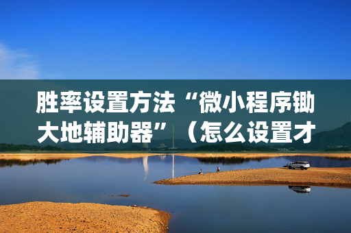胜率设置方法“微小程序锄大地辅助器”（怎么设置才能赢)